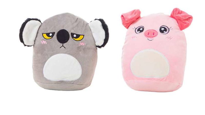 Creaciones Llopis Peluche animal nuage 55 cm assortiment de 6 modèles aléatoires