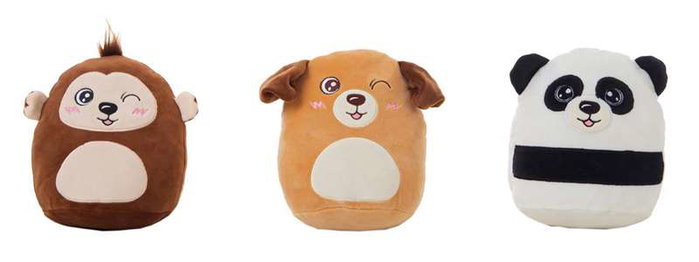 Creaciones Llopis Peluche animal nuage 55 cm assortiment de 6 modèles aléatoires