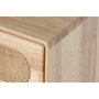 DKD Home Decor Caisson à Tiroirs Naturel Métal Bois d'hévéa