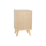 DKD Home Decor Caisson à Tiroirs Naturel Métal Bois d'hévéa