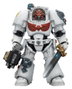 Joy Toy (CN) Warhammer 40,000 figurine White Scars Terminator avec épée de puissance et bolter tempête