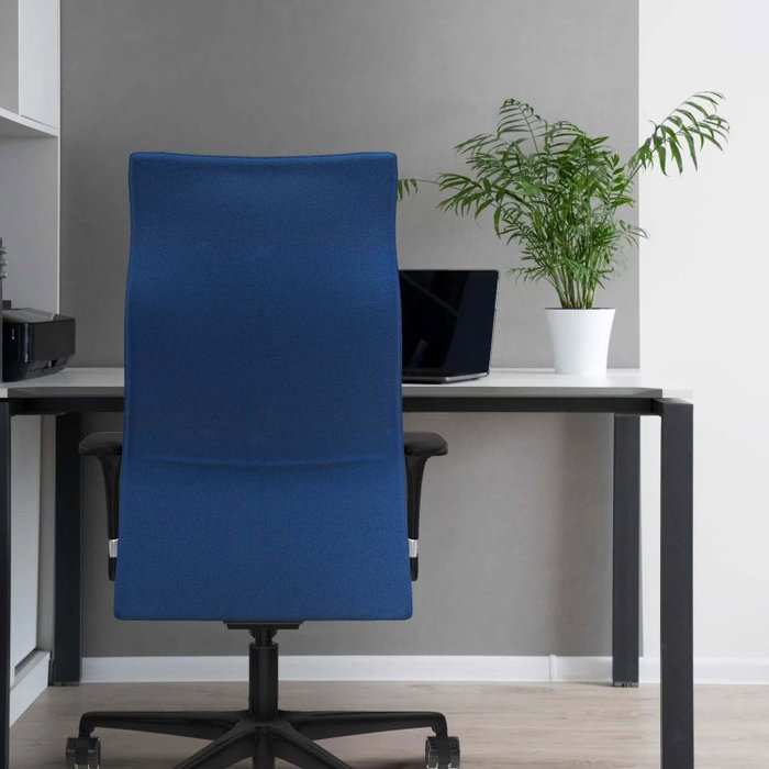 Piqueras Y Crespo Fauteuil Albacete Jaune avec mécanisme synchrone et accoudoirs 1D