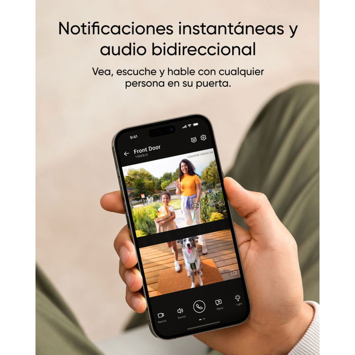 EUFY Sonnette Vidéo Intelligente E340 (E8214311) - Caméra IP Sans Fil Extérieure, Montage Mur Noir, 160°, Vision Nocturne, WiFi, Batterie/Secteur EUFY Sonnette Vidéo Intelligente E340 (E8214311) - Caméra IP Sans Fil Extérieure, Montage Mur Noir, 160°, Vision Nocturne, WiFi, Batterie/Secteur