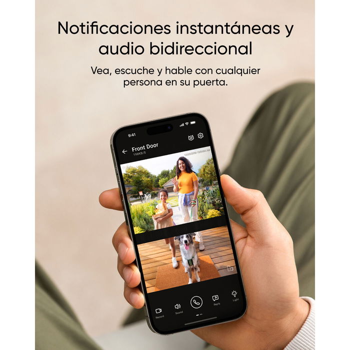 EUFY Sonnette Vidéo Intelligente E340 (E8214311) - Caméra IP Sans Fil Extérieure, Montage Mur Noir, 160°, Vision Nocturne, WiFi, Batterie/Secteur EUFY Sonnette Vidéo Intelligente E340 (E8214311) - Caméra IP Sans Fil Extérieure, Montage Mur Noir, 160°, Vision Nocturne, WiFi, Batterie/Secteur