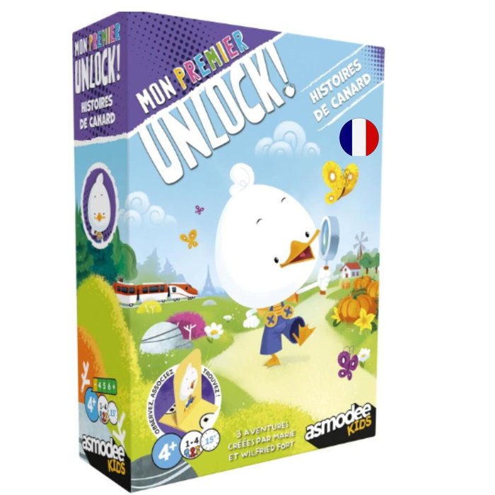 Asmodee Mon Premier Unlock! : Histoires de Canard