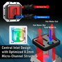 Bitfenix Cube AIO 360 (Blanc) - Watercooling Tout-en-Un 3x120mm PWM ARGB