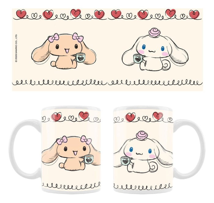 Sakami Merchandise Mug Sanrio Cinnamoroll Drawing Touch Sakami Merchandise Mug Sanrio Cinnamoroll Drawing Touch