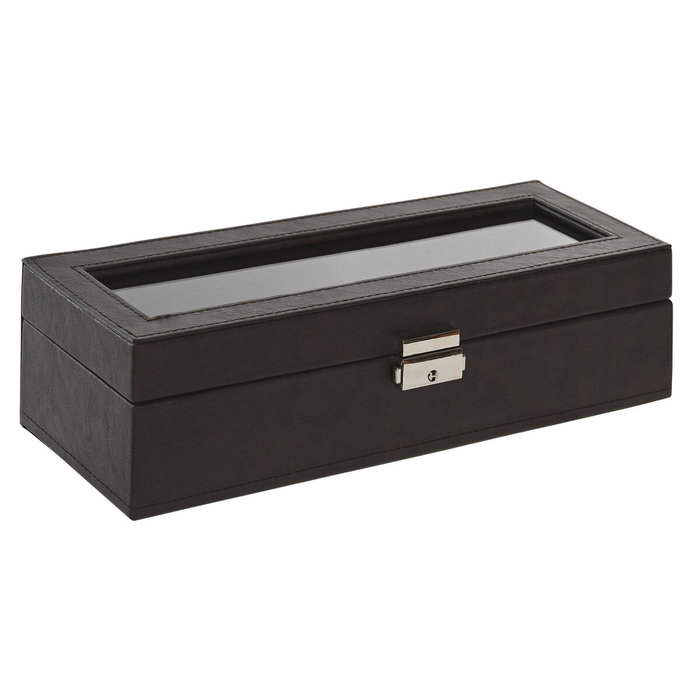 Boîte à bijoux Home ESPRIT Beige Brun foncé Polyuréthane Verre Bois MDF 30 x 10 x 8 cm Boîte à bijoux Home ESPRIT Beige Brun foncé Polyuréthane Verre Bois MDF 30 x 10 x 8 cm