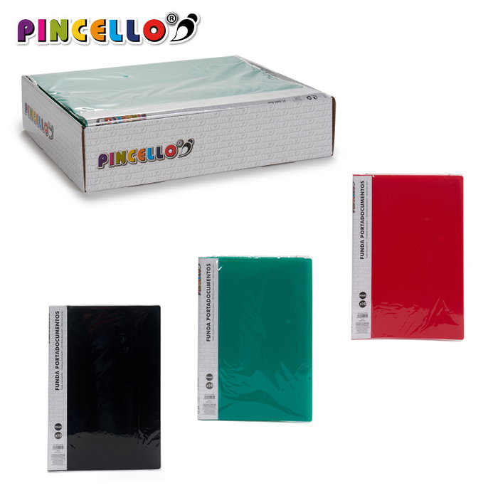 PINCELLO Porte-documents 10 feuilles format Folio