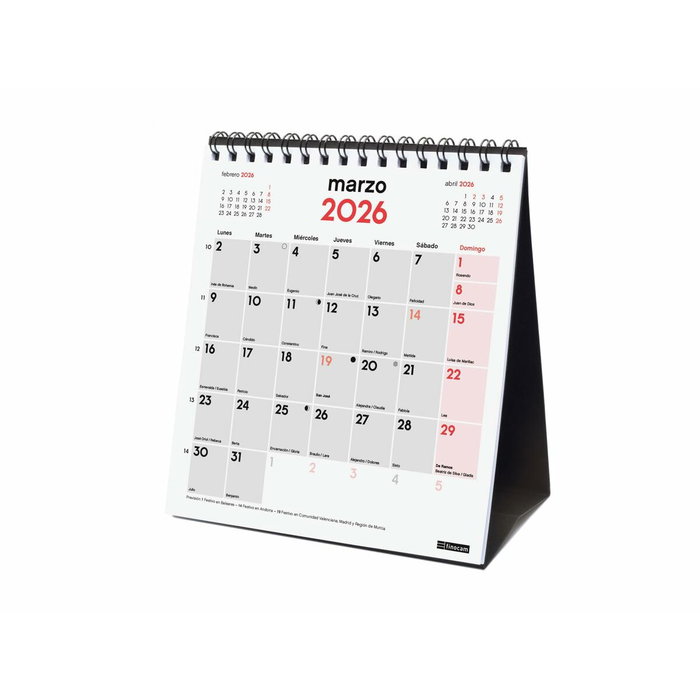 Calendrier de bureau Finocam Papier 14 x 15 cm