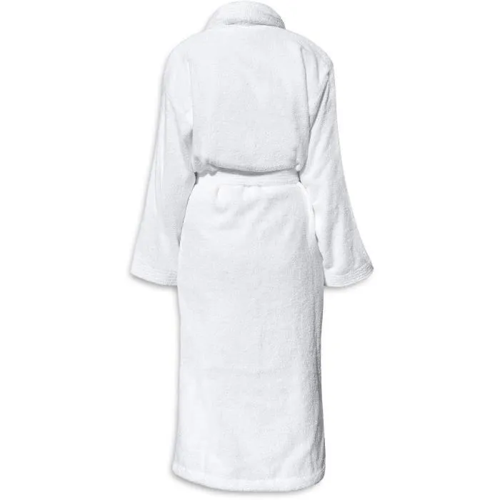 Le Temps D'Un Bain Peignoir Unisexe Blanc Taille S