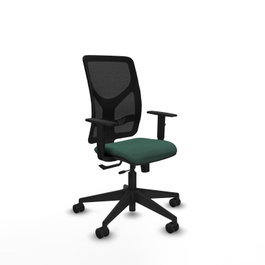PIQUERAS Y CRESPO Chaise Motilla Synchrone/Traslack Vert foncé/Noir