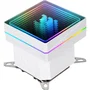 Thermaltake CL-W467-PL12SW-A - TH240 V3 A-RGB Sync Snow - Watercooling AIO CPU 240mm - Ventilateur ARGB - Compatible Intel LGA 1851/1700/115x et AMD AM5/AM4 - Blanc
