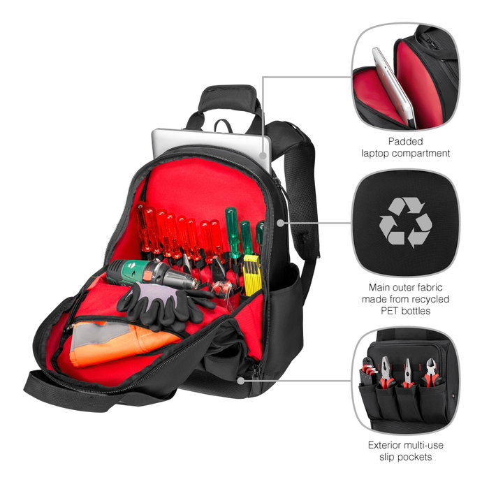 Wenger Advanced 16 Tool Backpack Black