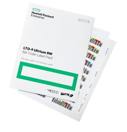 HP Hewlett Packard Enterprise LTO-9 Ultrium RW Bar Code Label Pack