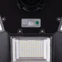 Lampadaire Solaire LED 150W 15000Lm 4000K IP67 avec Panneau 6V 18W et Batterie 3.2V 15000mAh, Éclairage Public Crépusculaire avec Détection de Mouvement