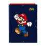 Super Mario Dossier Super Mario World Bleu marine A4