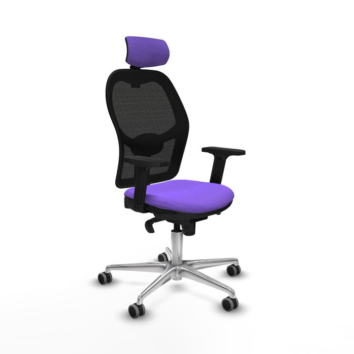 Piqueras y Crespo Chaise de Bureau avec Appui-tête Jorquera 2D086G2 Lila Piqueras y Crespo Chaise de Bureau avec Appui-tête Jorquera 2D086G2 Lila