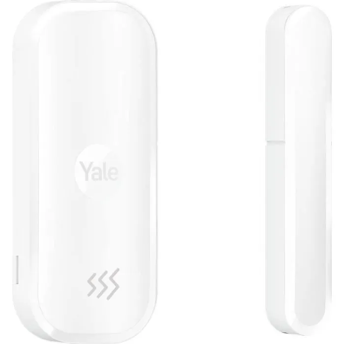 Yale Détecteur d'ouverture anti-effraction pour alarme intelligente avec capteur de vibrations - Pour portes et fenêtres