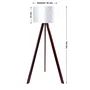 Lámpara de Suelo Kano-1 Fresa