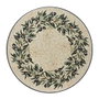 Outdoor Living By Decoris Table Atenas pliante avec mosaïque olives noir ø58 x 75 cm