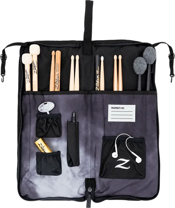 Zildjian - Black Rain Cloud Zildjian - Sac à dos pour étudiant avec étui à baguettes Zildjian - Black Rain Cloud Zildjian - Sac à dos pour étudiant avec étui à baguettes