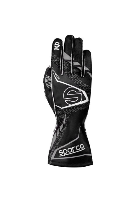 Sparco K-Attack 2025 Noir-Gris Taille 9 SBKG0004B0K10009 Gants Course Coutures Extérieures Paume Ultragrip