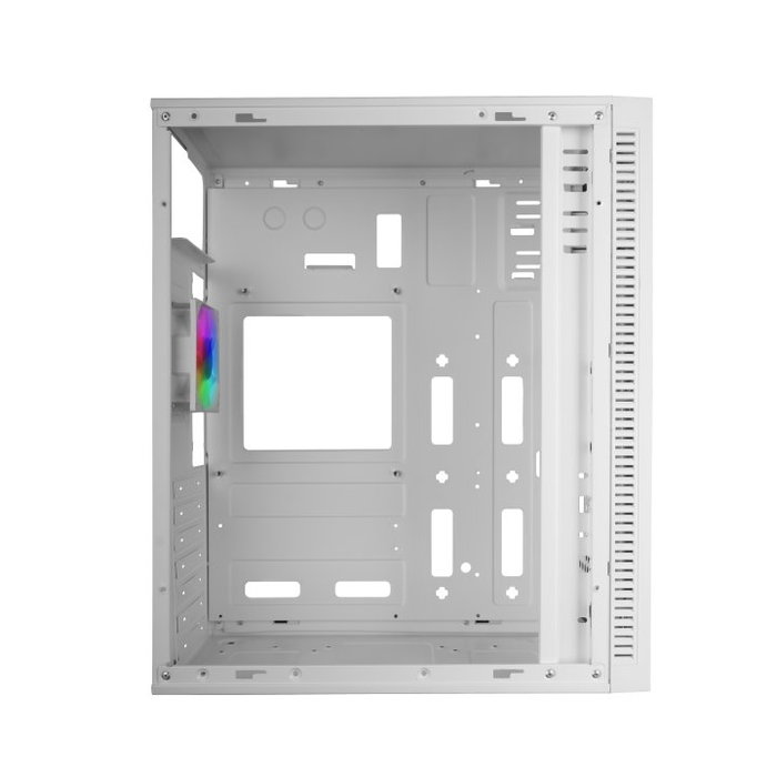 Mars Gaming McBlaze Boîtier Gaming ATX Blanc avec Verre Trempé Mars Gaming McBlaze Boîtier Gaming ATX Blanc avec Verre Trempé