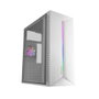 Mars Gaming McBlaze Boîtier Gaming ATX Blanc avec Verre Trempé