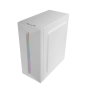 Mars Gaming McBlaze Boîtier Gaming ATX Blanc avec Verre Trempé