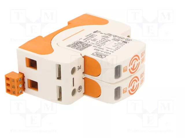 OBO BETTERMANN Limiteur de surtensions Type 2 - 2 pôles, 20kA, 385V AC