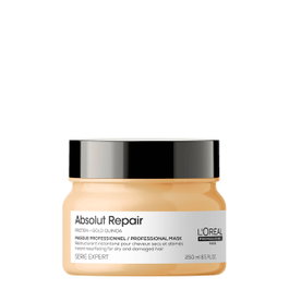 L'Oreal Professionnel Serie Expert Absolut Repair Masque Crème Traitement Cheveux Protéine + Quinoa Resurfaçage Instantané 250 ml