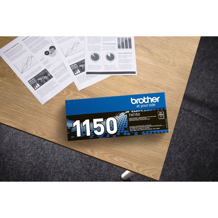 Brother TN-1150 / TN1150 Cartouche de toner noir pour imprimante laser