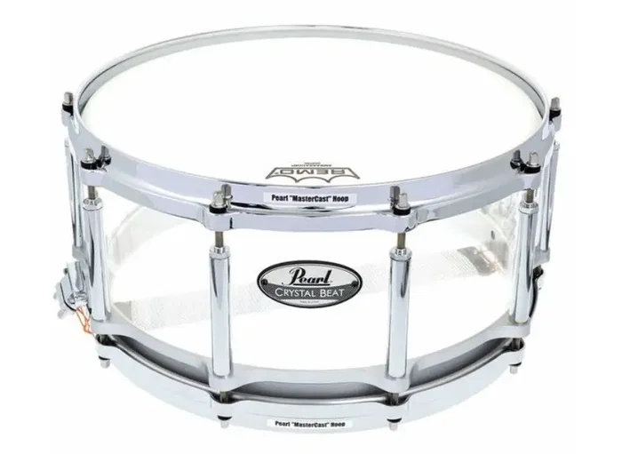 PEARL Caisse Claire 14" x 6.5" Crystal Beat Free Floating - Ultra Clear PEARL Caisse Claire 14" x 6.5" Crystal Beat Free Floating - Ultra Clear