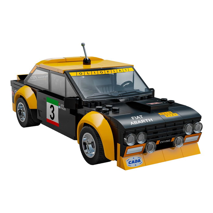 Cada Fiat Abarth 131 Modèle Réduit Radiocommandé Officiel - 216 Pièces, 2.4G + App, 3.8 Km/h