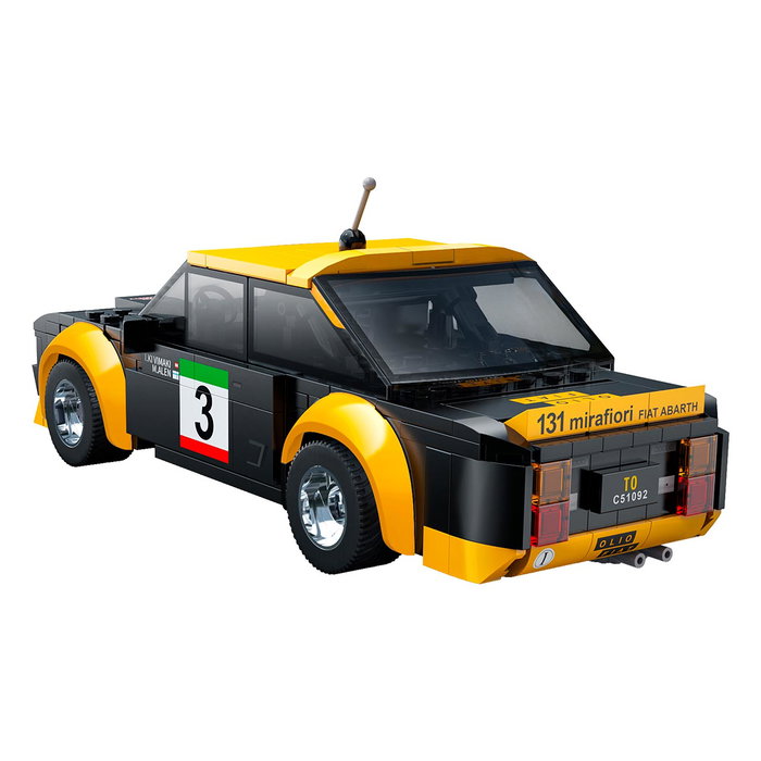 Cada Fiat Abarth 131 Modèle Réduit Radiocommandé Officiel - 216 Pièces, 2.4G + App, 3.8 Km/h