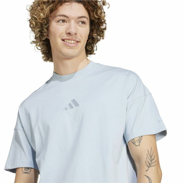 T-shirt à manches courtes homme Adidas All Szn Graphic Bleu