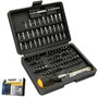 WOLFPACK LINEA PROFESIONAL Jeu de pointes et adaptateur 1/4 pol, 99 pièces