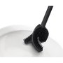 Joseph Joseph Flex 360 Brosse de toilette noir mat avec support