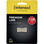 Intenso 3534491 Clé USB 3.0 Premium 128 Go - Métal, Compacte, Jusqu'à 100 Mo/s, Argent