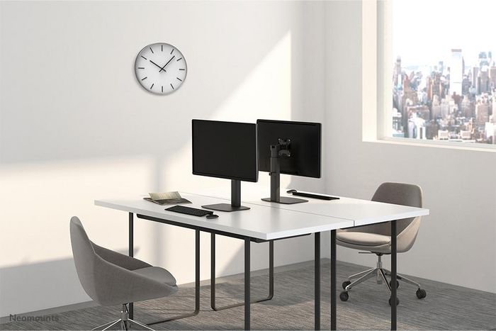 Neomounts Support de Bureau FPMA-D865BLACK - Bras Articulé pour Écran jusqu'à 32" (81 cm) - Inclinaison, Rotation, Pivot - Compatible VESA 75x75/100x100