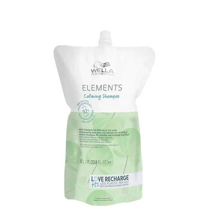 Wella Professionals Elements Calming Shampooing Recharge 1000 ml