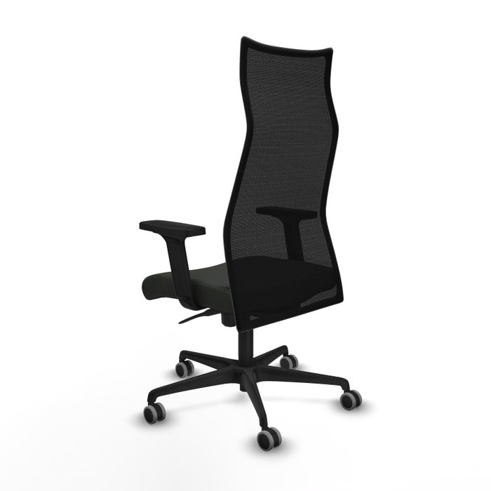 Piqueras y Crespo Chaise de Bureau Albacete Noir