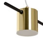 BigBuy Home Suspension Noir Doré 7 W