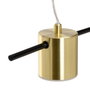 BigBuy Home Suspension Noir Doré 7 W