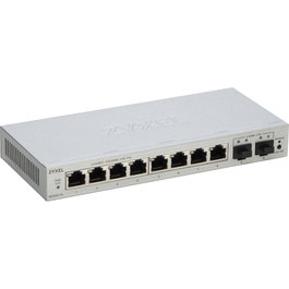 Zyxel GS1200-10V3 8 Port Smart Managed Gb Switch 2x SFP