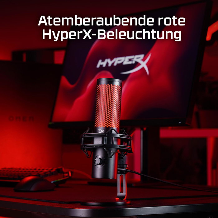 HyperX QuadCast 2 Black-Red HyperX QuadCast 2 Black-Red
