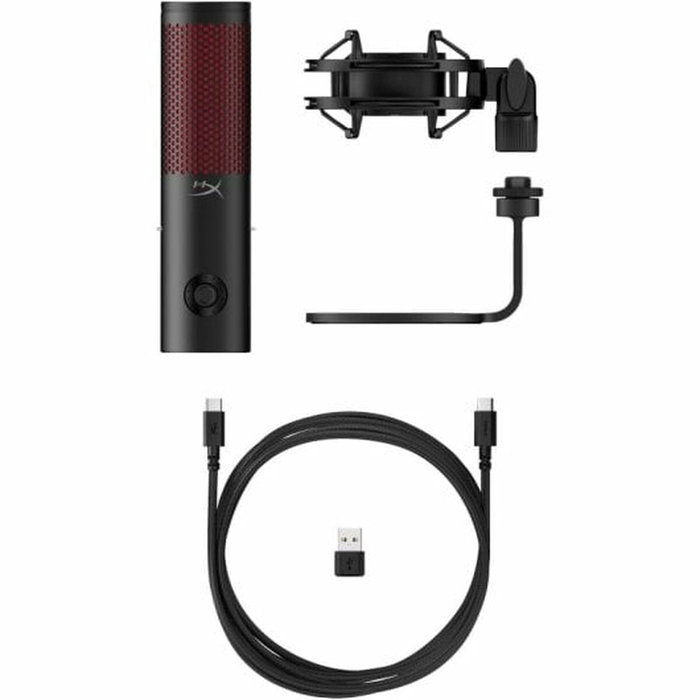 HyperX QuadCast 2 Microphone Rouge et Noir