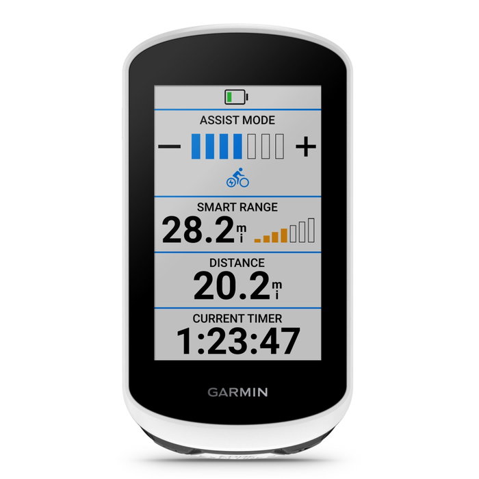 Garmin Edge Explore 2 - Compteur GPS pour vélo avec écran tactile de 3 pouces, Noir et blanc