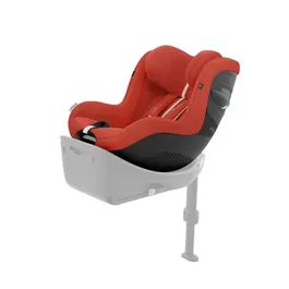Cybex Siège auto rotatif Sirona G i-Size PLUS - De 3 mois à 4 ans (61-105 cm) - Groupe 0+/1 - Face et dos route - Ventilation 360° - Hibiscus red